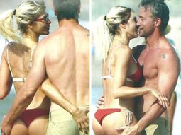 Cathy Fulop, de amor en la playa Cathy Fulop, de amor en la playa