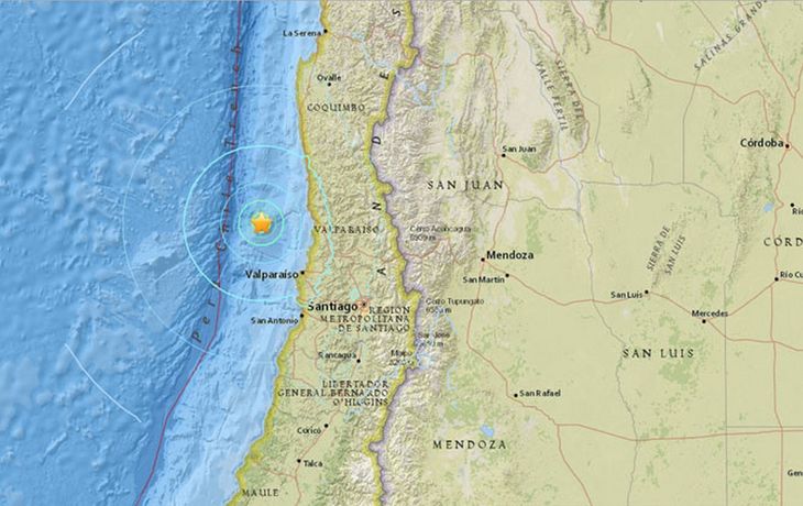 Nueva réplica del terremoto en Chile se hizo sentir en Mendoza y San Juan