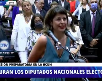 No más presos por plantar: el juramento de la diputada Carolina Gaillard
