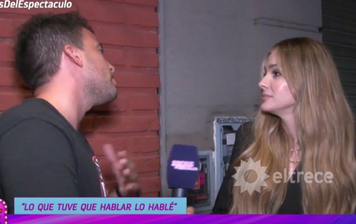 El incómodo momento de la China Suárez en una nota cuando le preguntaron por Wanda Nara