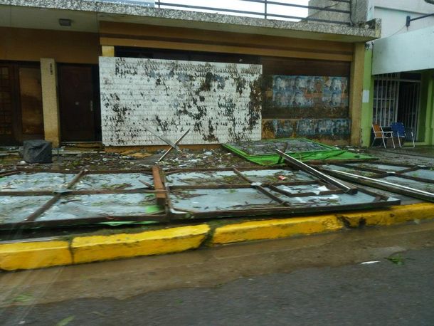 Una embarazada y un hombre murieron por el temporal