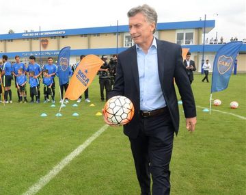 Mauricio Macri en Casa Amarilla