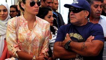 Rocío Oliva y Diego Maradona Rocío Oliva y Diego Maradona