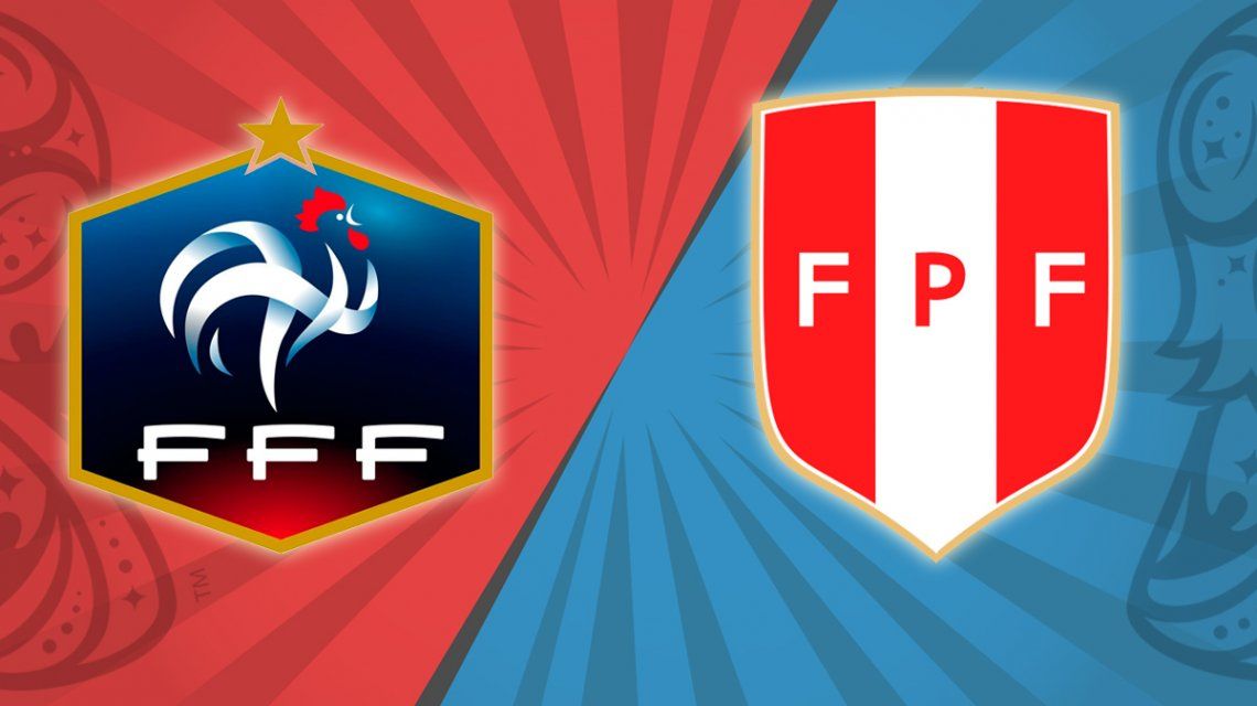 Francia vs. Perú por el Grupo C del Mundial: horario, formaciones y TV