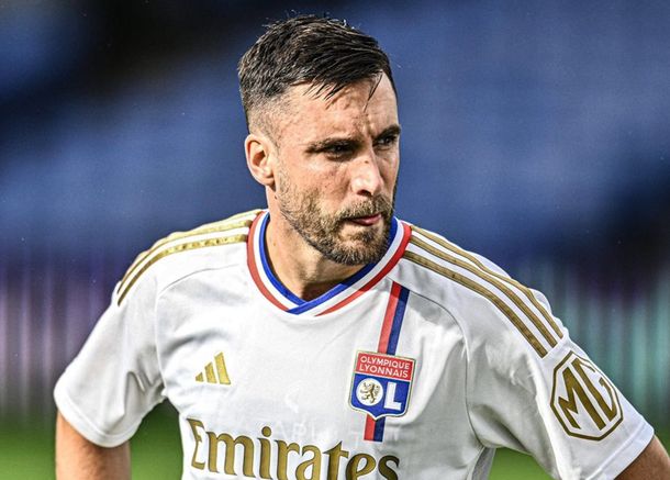 Nicolás Tagliafico en Lyon, de Francia. Nicolás Tagliafico en Lyon, de Francia.