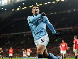 el city le gano al united con un golazo del kun el city le gano al united con un golazo del kun
