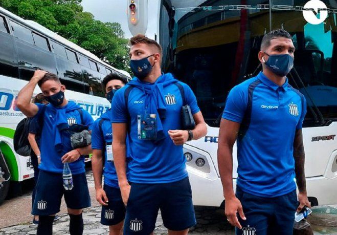 El plantel de Talleres quedó varado en Cali y no está confirmado cuándo retornará al país