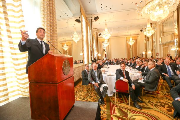 Massa: En 2015 tendremos problemas pero no hay que sembrar pánico