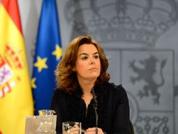 Soraya Sáenz de Santamaría asumió la presidencia de Cataluña Soraya Sáenz de Santamaría asumió la presidencia de Cataluña