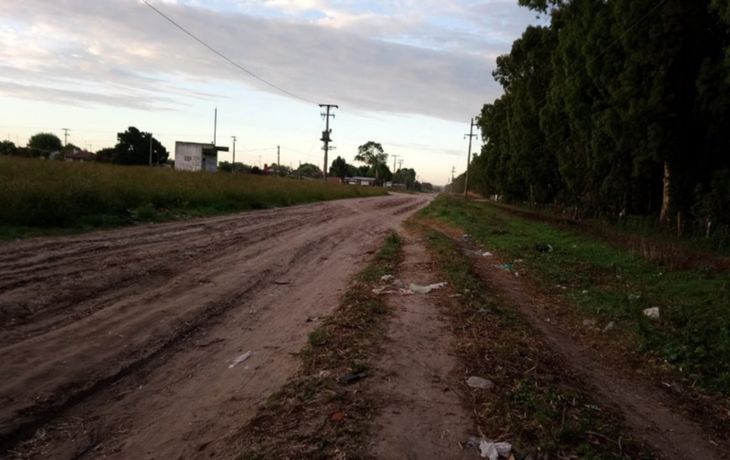 Lugar donde ocurrió el asalto y asesinato del joven