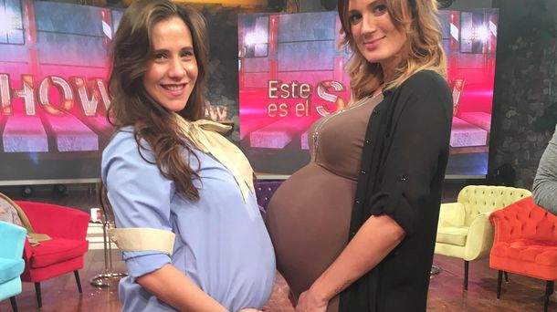 Divertido ida y vuelta entre Julieta Camaño y Paula Chaves por las similitudes de sus embarazos
