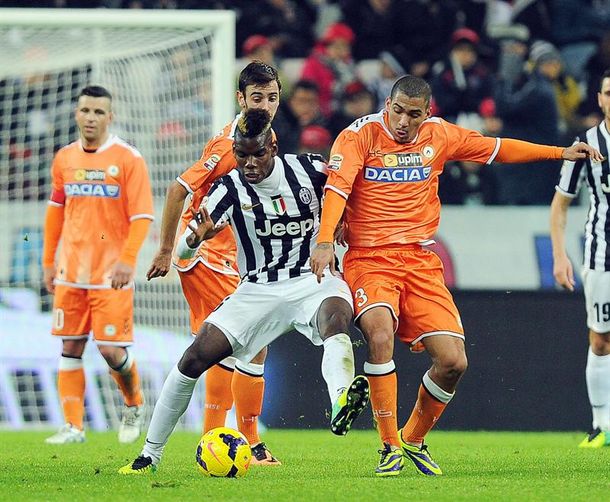 Juventus le ganó al Udinese y sigue como único puntero