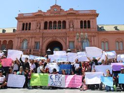 #CristinaCumple: militantes celebraron en Plaza de Mayo