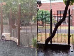 tras el apagon en amba, se largo la tormenta: los videos de las lluvias en el conurbano tras el apagon en amba, se largo la tormenta: los videos de las lluvias en el conurbano