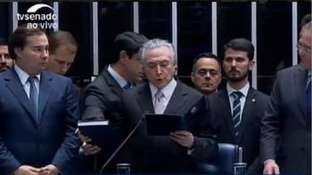 tras la destitucion de rousseff, asumio temer como presidente de brasil tras la destitucion de rousseff, asumio temer como presidente de brasil