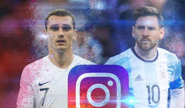 Francia y Argentina: la rivalidad en Instagram