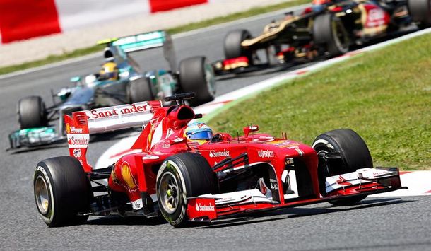 Alonso lideró el primer entrenamiento del Gran Premio de China