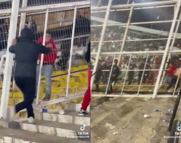 Con facas y fierros: así amenazaron hinchas de Colo Colo a simpatizantes de River