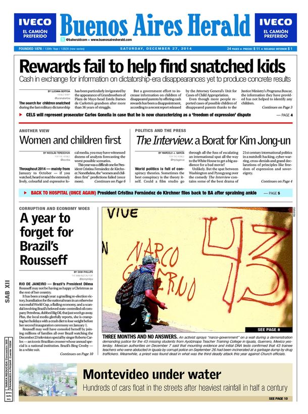 Mirá las tapas de los diarios