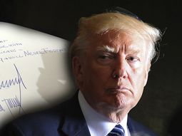 El mensaje de Trump en el museo del Holocausto de Jerusalén El mensaje de Trump en el museo del Holocausto de Jerusalén