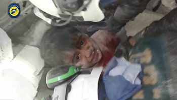 El niño de 6 años fue rescatado El niño de 6 años fue rescatado