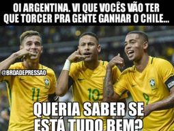 En Brasil quieren a Argentina afuera del Mundial y salieron los memes