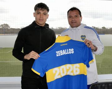 Boca: así está Zeballos ahora