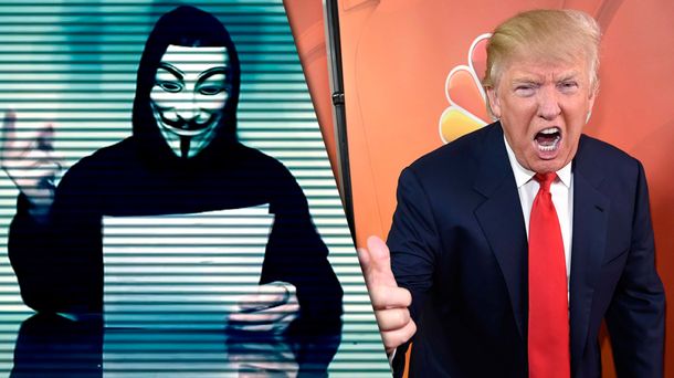 ¡Anonymous cumplió su amenaza! Hackeó a Donald Trump y reveló su información personal