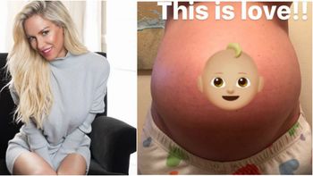 La panza de Leah Martínez con Matilda creciendo mes a mes La panza de Leah Martínez con Matilda creciendo mes a mes