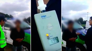 El hombre tenía cuatro veces más de lo permitido en alchol en sangre El hombre tenía cuatro veces más de lo permitido en alchol en sangre