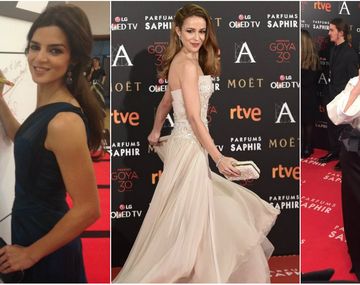 El look de los famosos en los Premios Goya