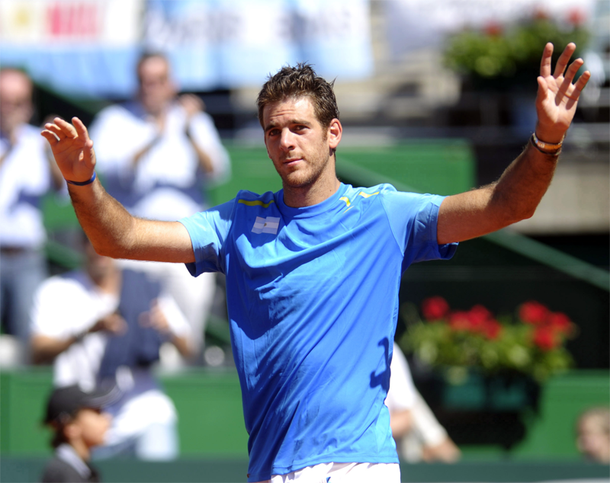 Del Potro derrotó a Matosevic y pasó a las semifinales en Viena