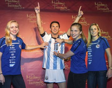 ¿Es o no es? En Alemania le hicieron una estatua a Messi