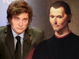 Javier Milei, en Davos: Maquiavelo ha muerto. Javier Milei, en Davos: Maquiavelo ha muerto.