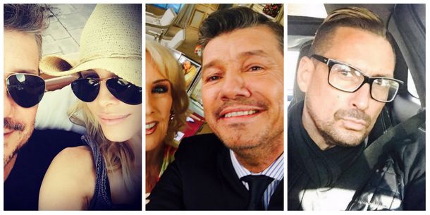 Los mensajes de Guillermina Valdes y Luciano El Tirri durante la entrevista de Marcelo Tinelli con Mirtha Legrand