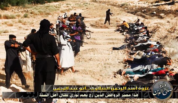 Irak: difunden imágenes de la ejecución de prisioneros