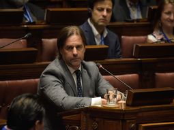 Luis Lacalle Pou llamó a cuidar al individuo frente a los avances de la tecnología. Luis Lacalle Pou llamó a cuidar al individuo frente a los avances de la tecnología.
