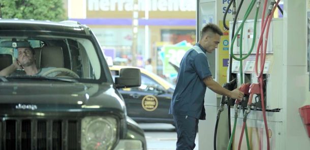 Lautaro Martínez debutó como actor