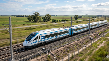 Así sería el Tren Bala a Mar del Plata según la Inteligencia Artificial