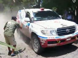 Así funciona un control de paso en el Rally Dakar 2015