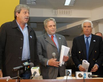 Eduardo Buzzi, Mario Llambías y Luciano Miguens