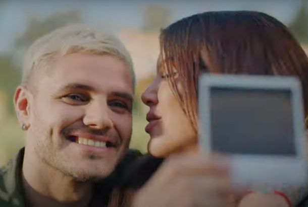 Wanda Nara lanzó su nuevo videoclip con Mauro Icardi como protagonista