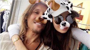 Claudio Paul y Charlotte en la última foto que compartieron juntos Claudio Paul y Charlotte en la última foto que compartieron juntos