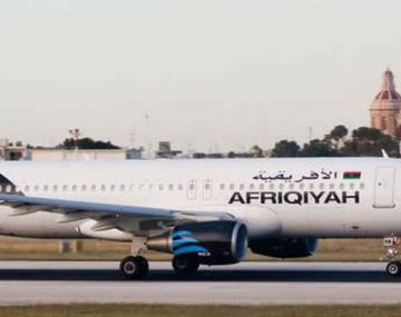 Así es el avión que secuestraron y desviaron a Malta