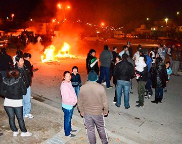 La liberación de la nena se produjo mientras se movilizaban los vecinos.