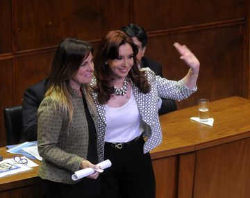CFK inauguró obras en Odontología