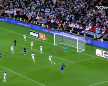 ¡Qué volea! El tremendo golazo de Ángel Di María