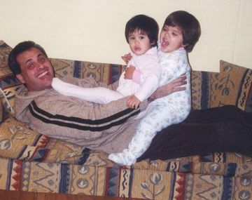 El festejo del Día del Padre de Jorge Rial: Peleándola los tres a puro corazón