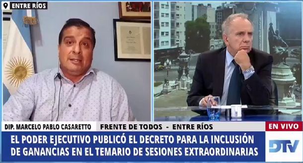 Diputados: se espera que el proyecto de Ganancias llegue al recinto en Marzo