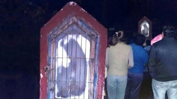 La imagen religiosa que conmociona a un pueblo en San Juan